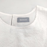 MACKINTOSH PHILOSOPHY 半袖 コットン ブラウス シャツ ホワイト レディース マッキントッシュフィロソフィー【中古】5-0515S∞