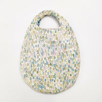 mina perhonen ウズラバッグ oasis jellybeans トートバッグ ブルー ホワイト レディース ミナペルホネン【中古】5-0320G◎