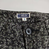 45R/45rpm 花柄 パンツ チャコールグレー カーキ レディース フォーティーファイブアールピーエム【中古】5-0625G∞