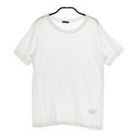 R&D.M.Co- M コットン 半袖Ｔシャツ カットソー ホワイト レディース オールドマンズテーラー【中古】5-0505S∞