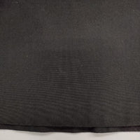 MARGARET HOWELL 578-6257002 シルクコットン 半袖ドレス ワンピース ブラック レディース マーガレットハウエル【中古】5-0515S∞