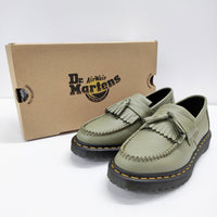 Dr.Martens 新品 ADRIAN タッセルローファー サイズUK6 ローファー カーキ レディース ドクターマーチン【中古】4-1219G◎