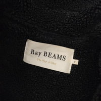 Ray Beams フェイクムートンボマーブルゾン 63180118462 サイズ0 チンストラップ ブルゾン ブラック レディース レイビームス【中古】4-1216T△