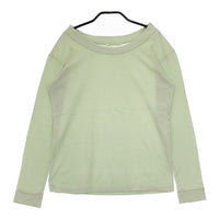mina perhonen salute oa8181 コットン 36 長袖Ｔシャツ カットソー ロンＴ ライトグリーン レディース ミナペルホネン【中古】5-0625M∞