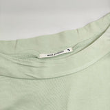 mina perhonen salute oa8181 コットン 36 長袖Ｔシャツ カットソー ロンＴ ライトグリーン レディース ミナペルホネン【中古】5-0625M∞
