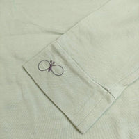 mina perhonen salute oa8181 コットン 36 長袖Ｔシャツ カットソー ロンＴ ライトグリーン レディース ミナペルホネン【中古】5-0625M∞
