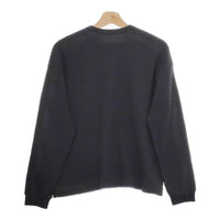 clip.tab 3244C-007 ワッフルワイドカーディガン サイズ2 クルーネック カーディガン 24AW ブラック レディース クリップタブ【中古】4-1129M♪