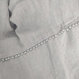 ROBE de PEAU リネン 日本製 ロングドレス 羽織 ワンピース ラベンダー レディース ローブデポー【中古】5-0301M∞