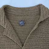 45R/45rpm バスケットハンドニットジャケット 定価65000円 ジャケット ブラウン レディース フォーティーファイブアールピーエム【中古】5-0224M∞