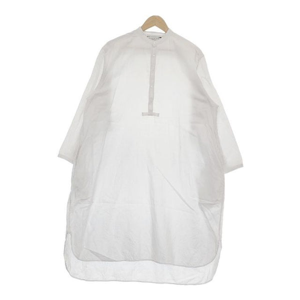 ARTS&SCIENCE 0203-U6111-1058 Night shirt long ナイトシャツロング ワンピース ホワイト レディース アーツ&サイエンス【中古】5-0224M∞