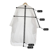 ARTS&SCIENCE 0203-U6111-1058 Night shirt long ナイトシャツロング ワンピース ホワイト レディース アーツ&サイエンス【中古】5-0224M∞