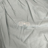 mina perhonen choucho abs1258 コットンシルク 刺繍 ブラウス シャツ 23SS ライトグリーン レディース ミナペルホネン【中古】5-0222M∞