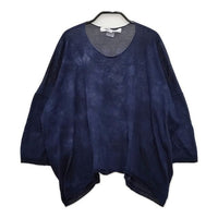 COMME des GARCONS COMME des GARCONS S19N003 後染め加工 セーター ニット ネイビー レディース コムデギャルソン/コムコム【中古】5-0301M∞