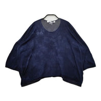 COMME des GARCONS COMME des GARCONS S19N003 後染め加工 セーター ニット ネイビー レディース コムデギャルソン/コムコム【中古】5-0301M∞