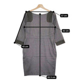 RYU サイズF ウール ワンピース グレー レディース リュー【中古】4-1217T♪