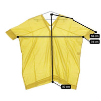 ARTS&SCIENCE 021-0653-095 チュニック コットン ブラウス シャツ イエロー レディース アーツ&サイエンス【中古】5-0505S∞
