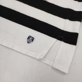 ORCIVAL/BEAUTY&YOUTH ワイドボーダー 長袖Ｔシャツ カットソー ロンＴ ホワイト ブラック レディース オーシバル/オーチバル/ビューティ&ユース【中古】5-0827M∞