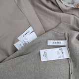 AMERI ニット セットアップ TOILE DE JOUY WITH KNIT DRESS ワンピース ベージュ レッド レディース アメリ【中古】5-0119M∞