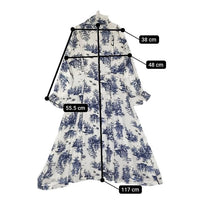 AMERI UNDRESSED AVA TURTLE NECK DRESS タートルネックドレス ワンピース ホワイト ブルー レディース アメリ【中古】5-0224M∞