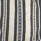 CELIA DRAGOUNI セリアドラグオーニ 刺繍 ギリシャ製 コットン プルオーバー ワンピース キナリ ネイビー レディース【中古】5-0301M∞