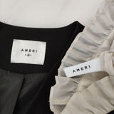 AMERI MANY WAY LAYERED PLEATS DRESS プリーツスカート セットアップ ブラック レディース アメリ【中古】5-0224M∞