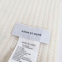 adam et Rope ウールカシミヤ 無地 マフラー キナリ レディース アダムエロペ【中古】4-1226T◎