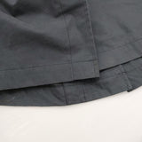 MHL. 595-7210505 PROOFED COTTON NYLON ダウンライナー付き ステンカラーコート チャコールグレー レディース エムエイチエル【中古】4-1207T♪