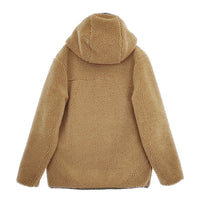 patagonia キッズ・リバーシブル・レディ・フレディ・フーディ XL ボア ブルゾン ベージュ カーキ レディース パタゴニア【中古】5-0123T△