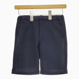 B:MING by BEAMS ポケットチーフ ポンチジャケット ショートパンツ 130cm セットアップ 21AW ネイビー メンズ ビーミングバイビームス【中古】5-0202M∞