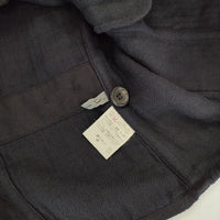 ゴーシュ G121-J017 リネンコットン ジャケット 濃紺 ネイビー レディース ゴーシュ【中古】5-0301M∞