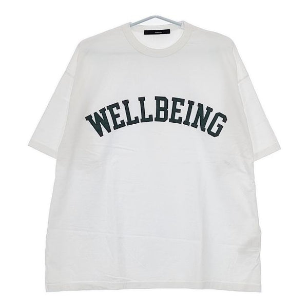 FRAMeWORK 新品 オーバーロゴT 定価9900円 半袖Ｔシャツ カットソー 23SS ホワイト レディース フレームワーク【中古】5-0702S∞