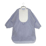 45R/45rpm 180/3グーグーDRESS 定価50600円 チュニック ワンピース ブルー レディース フォーティーファイブアールピーエム【中古】5-0222M∞