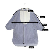 45R/45rpm 180/3グーグーDRESS 定価50600円 チュニック ワンピース ブルー レディース フォーティーファイブアールピーエム【中古】5-0222M∞