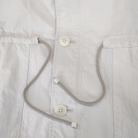 IENA 24020900130010 コットンナイロンタッサーオーバーコート 定価41800円 サイズ38 コート 24SS ホワイト レディース イエナ【中古】4-1214M♪