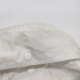 IENA 24020900130010 コットンナイロンタッサーオーバーコート 定価41800円 サイズ38 コート 24SS ホワイト レディース イエナ【中古】4-1214M♪