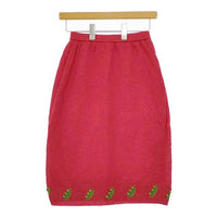 tomatsu トマツ ヴィンテージ 80年代 90年代 アンサンブル 昭和レトロ セットアップ レッド レディース【中古】5-0222M∞