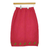 tomatsu トマツ ヴィンテージ 80年代 90年代 アンサンブル 昭和レトロ セットアップ レッド レディース【中古】5-0222M∞