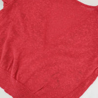 tomatsu トマツ ヴィンテージ 80年代 90年代 アンサンブル 昭和レトロ セットアップ レッド レディース【中古】5-0222M∞