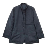 MARGARET HOWELL 578-1120002 FINE COTTON TWILL テーラードジャケット ネイビー レディース マーガレットハウエル【中古】5-0503M∞