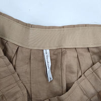 DRESSTERIOR merceria dressterior 38 コットンプリーツ スカート ベージュ レディース ドレステリア【中古】5-0413M∞