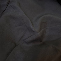 Chiclin ウールワンピース 22s001op サイズ1 長袖 スタンドカラー フロントタック ワンピース ブラック レディース チクリン【中古】5-0123T△