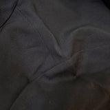 Chiclin ウールワンピース 22s001op サイズ1 長袖 スタンドカラー フロントタック ワンピース ブラック レディース チクリン【中古】5-0123T△