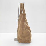 R&D.M.Co- キャンバストートバッグ 琺瑯プレート トートバッグ キャメル レディース オールドマンズテーラー【中古】5-0320G◎