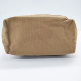 R&D.M.Co- キャンバストートバッグ 琺瑯プレート トートバッグ キャメル レディース オールドマンズテーラー【中古】5-0320G◎