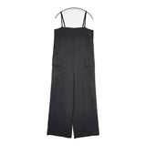 JOURNAL STANDARD ツイルベアトップオールインワン 定価19800円 24030400501010 オールインワン ツナギ 2024SS ブラック レディース ジャーナルスタンダード【中古】5-0728M△