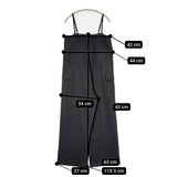JOURNAL STANDARD ツイルベアトップオールインワン 定価19800円 24030400501010 オールインワン ツナギ 2024SS ブラック レディース ジャーナルスタンダード【中古】5-0728M△