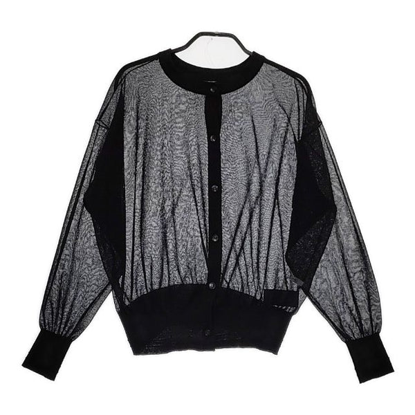 JOURNAL STANDARD シアー2wayカーディガン 定価13200円 カーディガン 23SS ブラック レディース ジャーナルスタンダード【中古】5-0419M∞