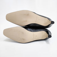 ESCARLATA エスカラータ 新品 LONG BOOTS 定価42900円 21093210000240 サイズ36 ブーツ ブラック レディース【中古】5-0109T◎