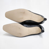 ESCARLATA エスカラータ 新品 LONG BOOTS 定価42900円 21093210000240 サイズ36 ブーツ ブラック レディース【中古】5-0109T◎