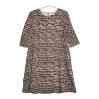marimekko Aadi Benu Bono ベヌボノ ワンピース ブラウン ブラック レディース マリメッコ【中古】5-0419M∞